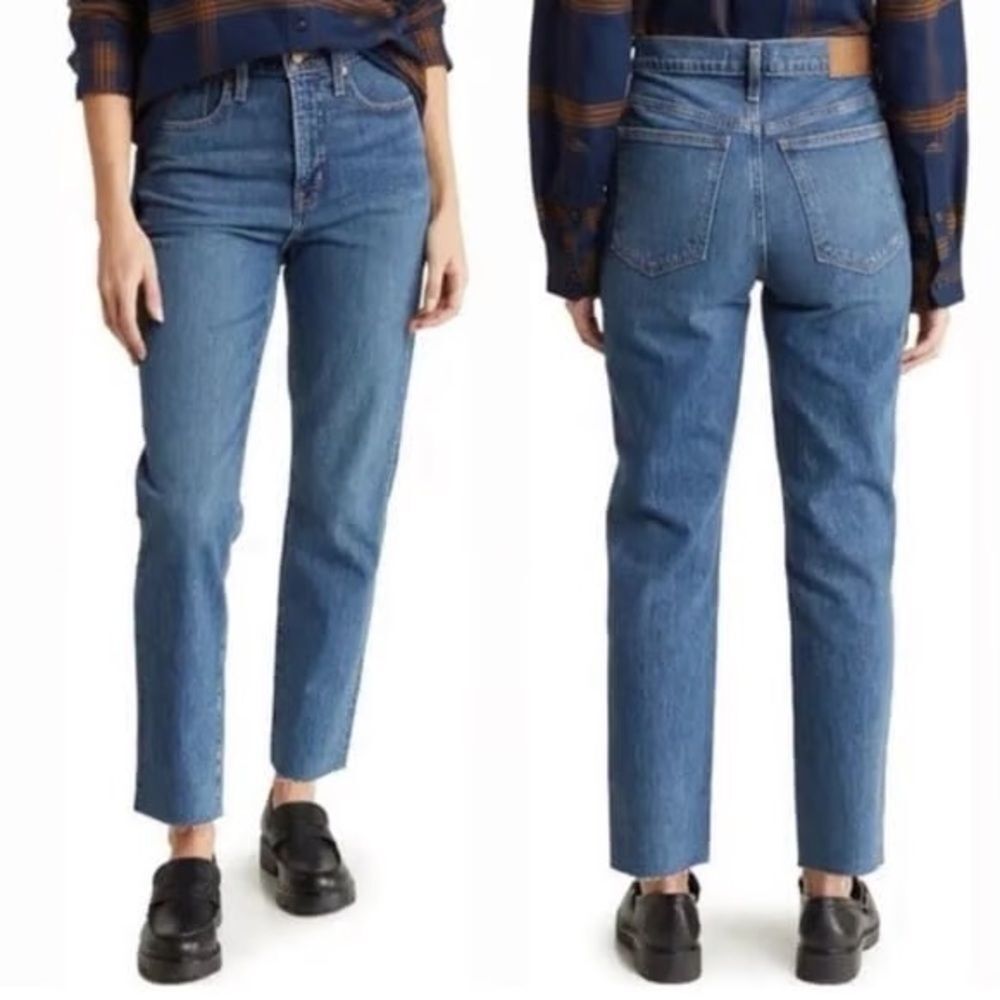 MADEWELL The Perfect Vintage Jeans In Alstyne Wash Size 28